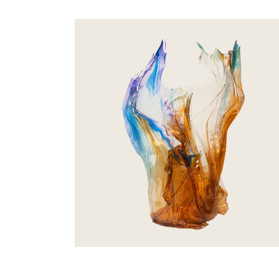 Caroline Zimbalist Sherbert Bioplastic Vessel