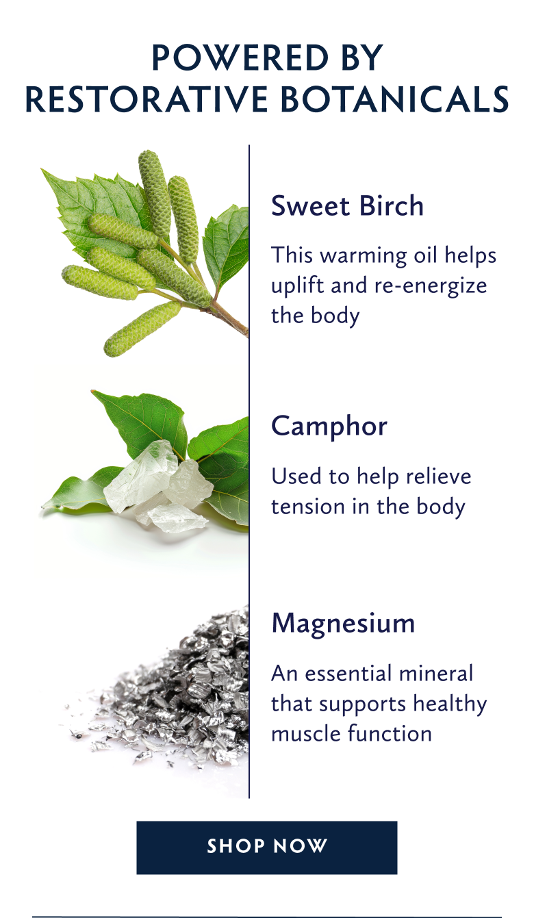 Sweet Birch & Camphor Rub Botanicals