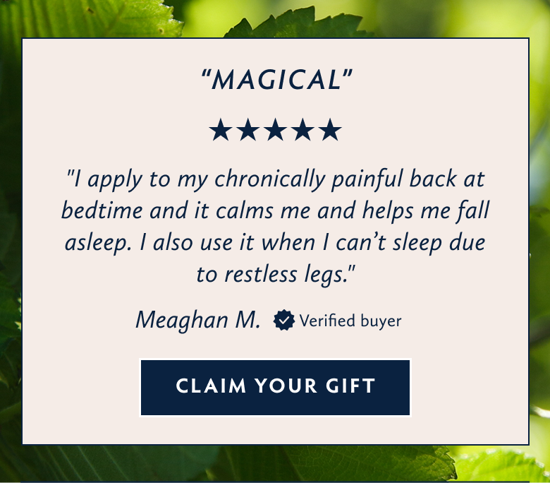 Free Sweet Birch & Camphor Rub on orders $175 - customer review