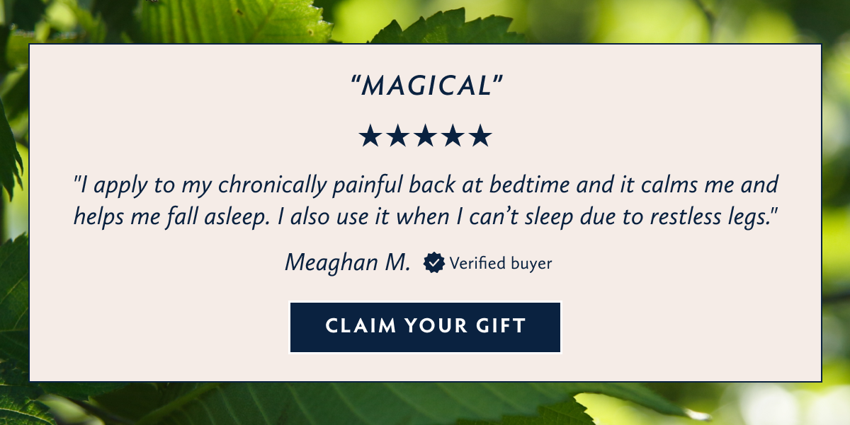 Free Sweet Birch & Camphor Rub on orders $175 - customer review