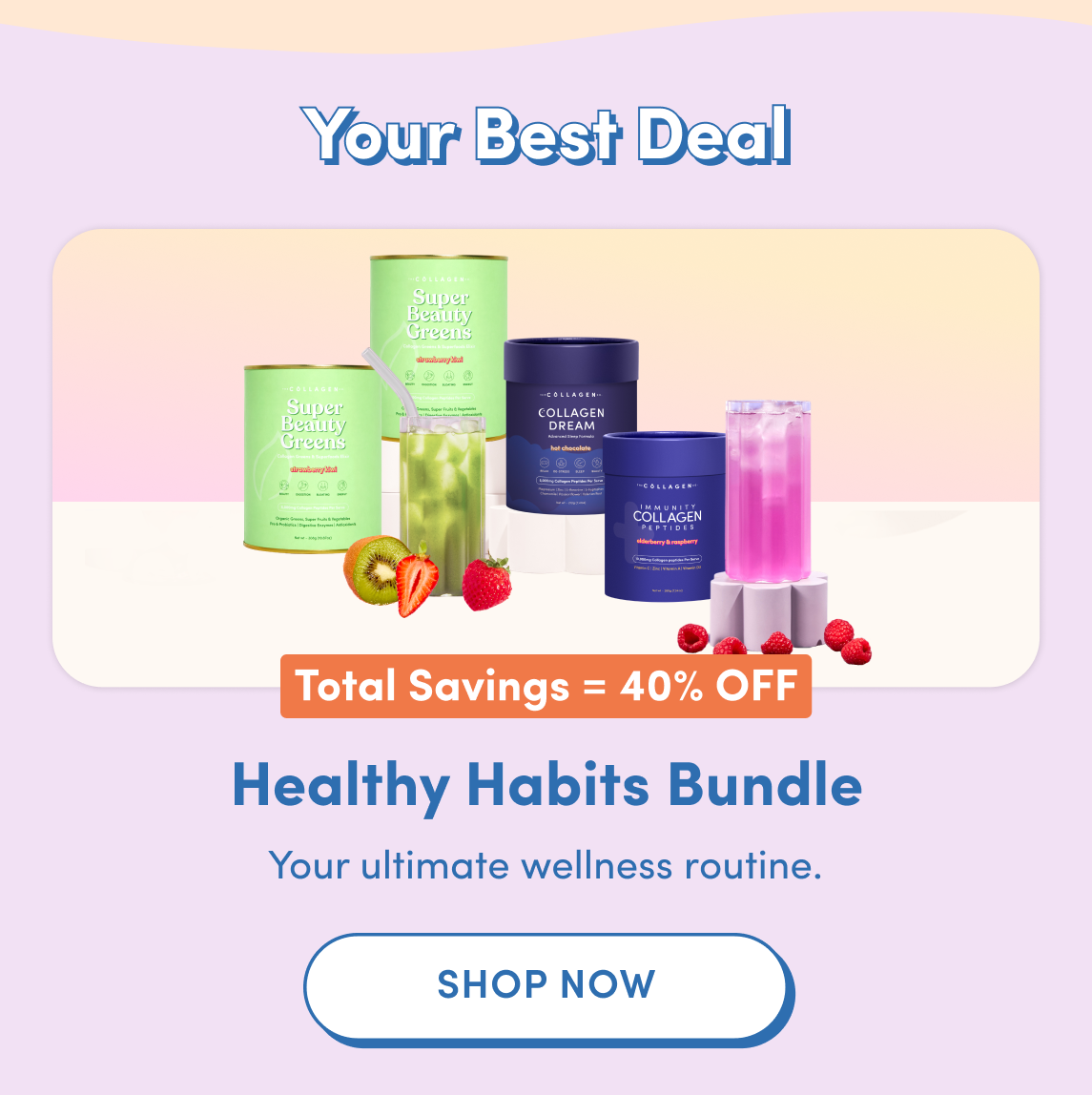 Shop the healthy habits bundle