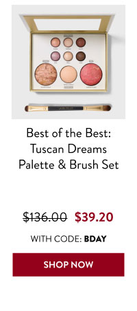 Best of the Best: Tuscan Dreams Palette & Brush Set | SHOP NOW