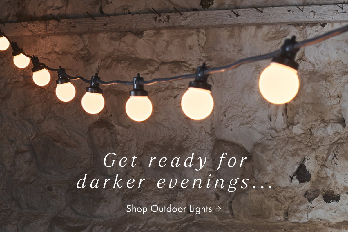 Get ready for darker evenings