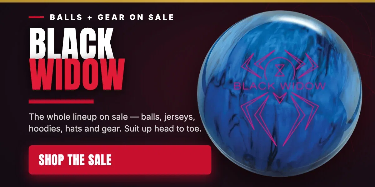Black Widow balls and gear on sale: Hammer Black Widow bowling balls now $144.95
