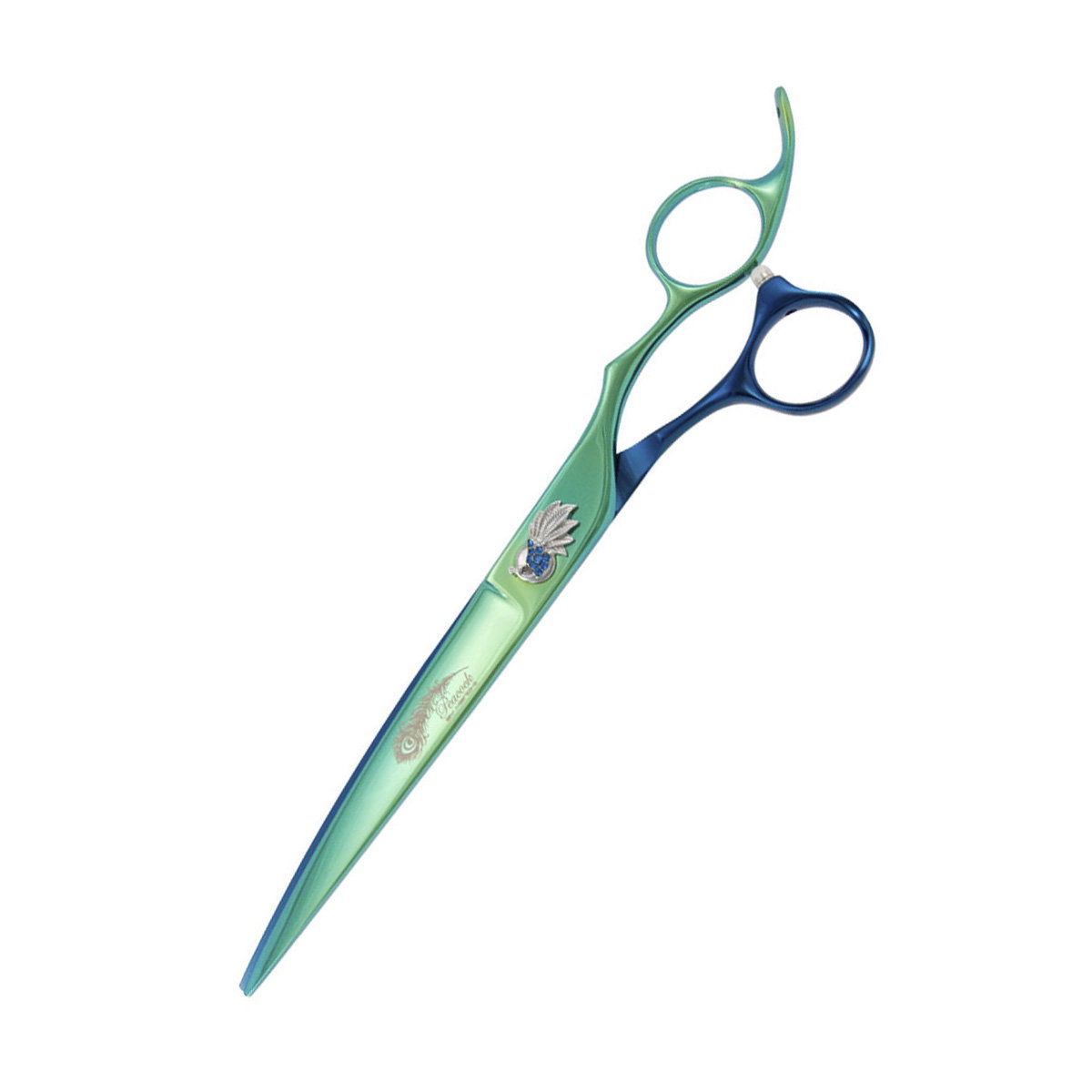 Image of Kenchii Peacock Scissor 8" Curved