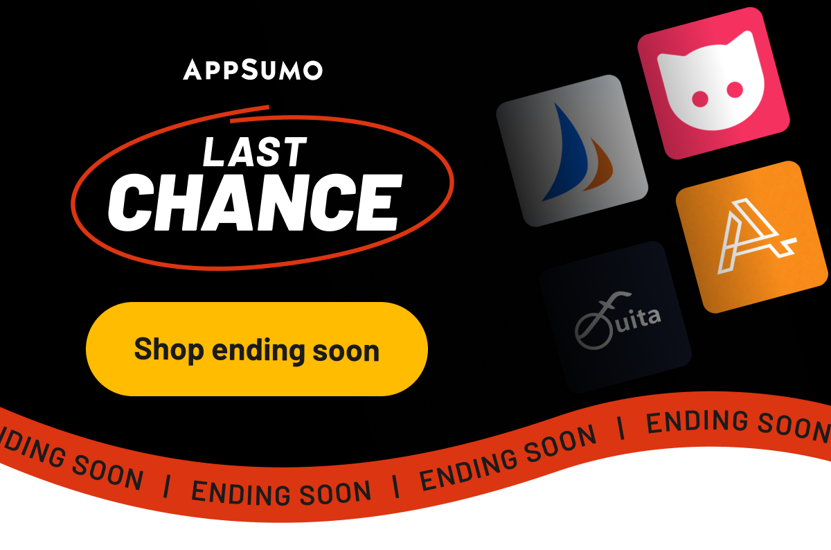 Last chance. Shop now. ending soon. 