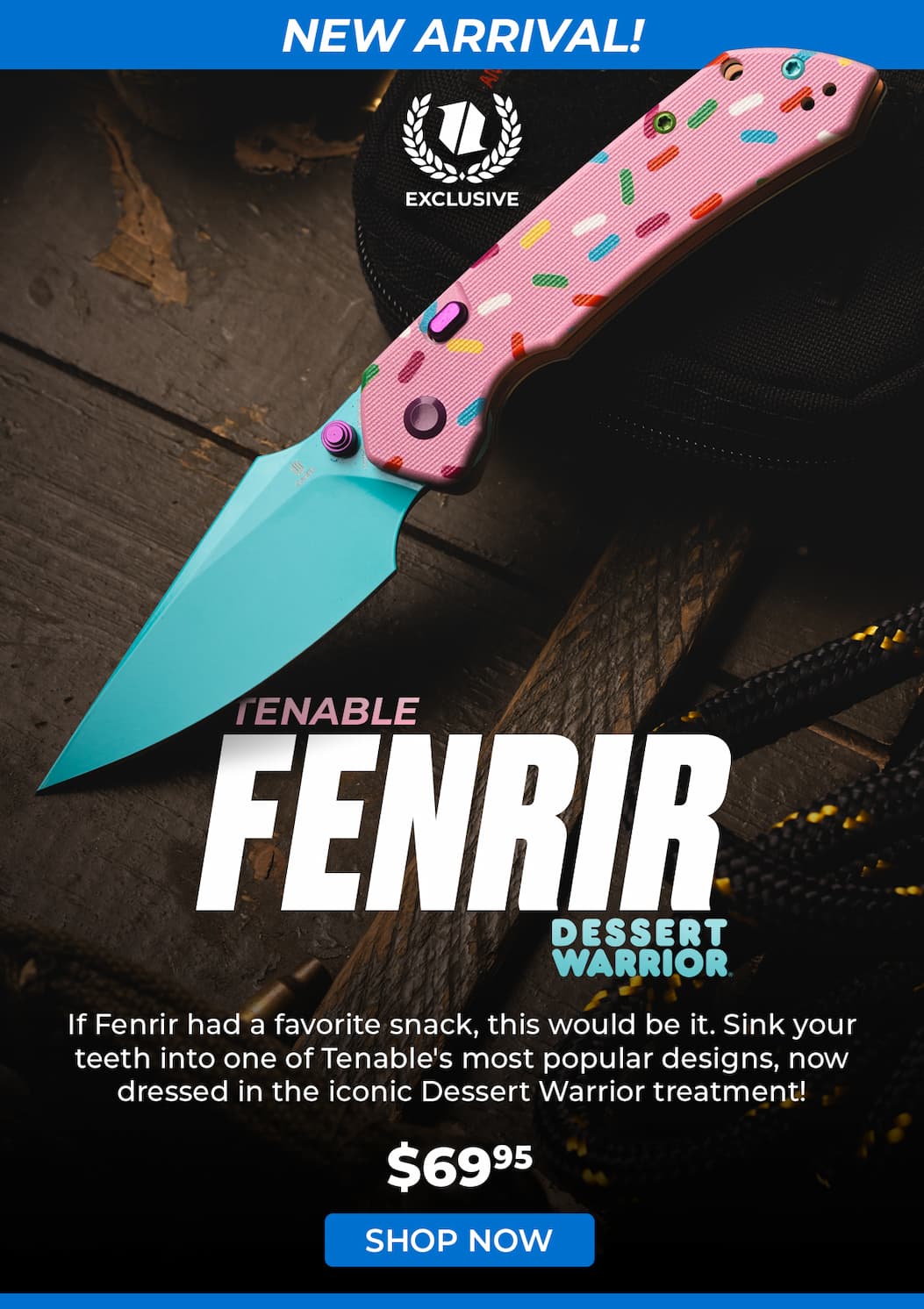 Tenable Dessert Warrior Fenrir