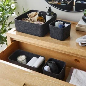 Set of 4 Felt Drawer Organiser Bundle