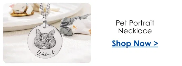 Pet Portrait Necklace