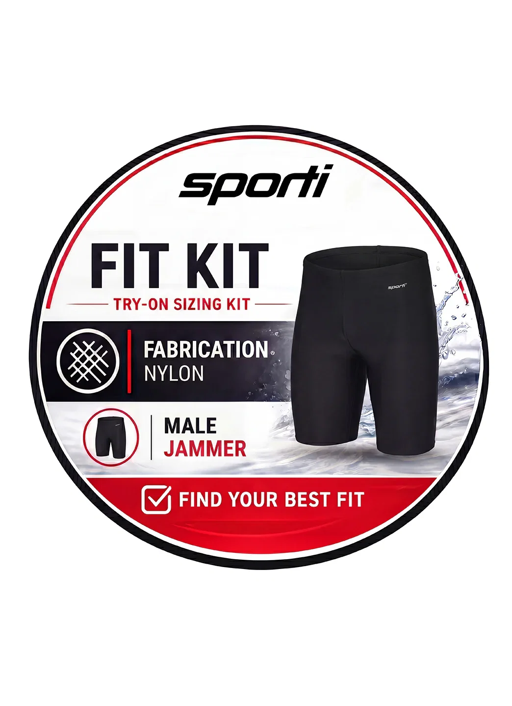 Image of Sporti Nylon Team Jammer - Fit Kit