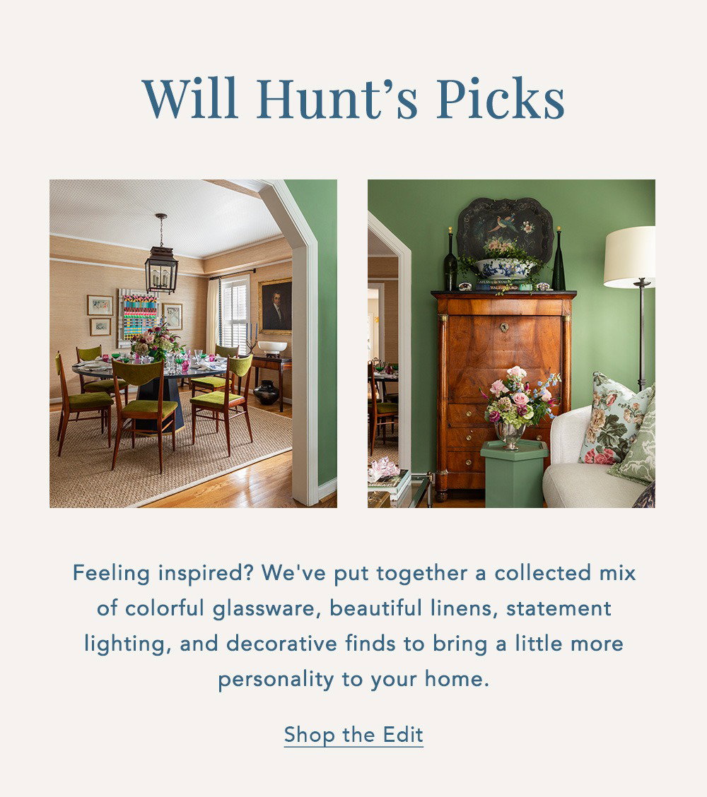 Will Hunt's Picks
