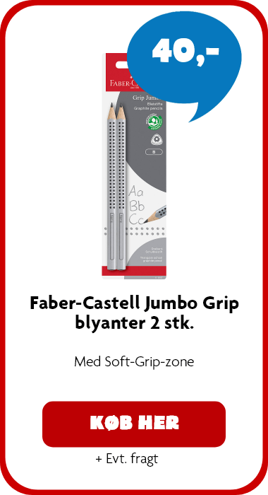 Faber-Castell Jumbo Grip blyanter 2 stk.