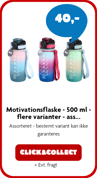 Motivationsflaske 0,5 liter