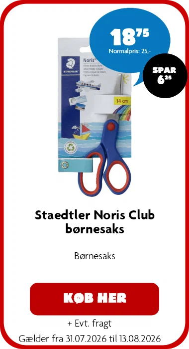 Staedtler Noris Club børnesaks