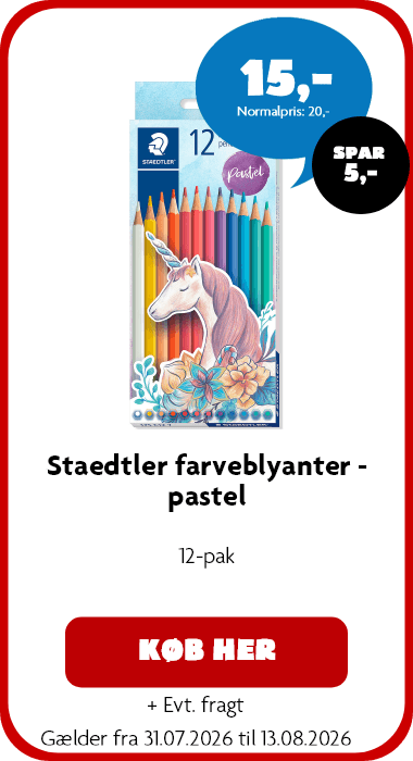 Staedtler farveblyanter - pastel
