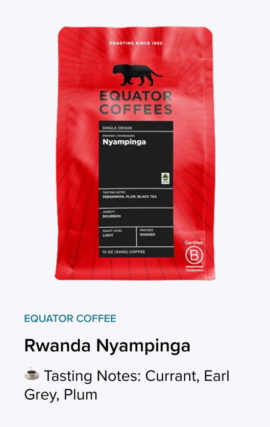 Equator Coffee - Rwanda Nyampinga