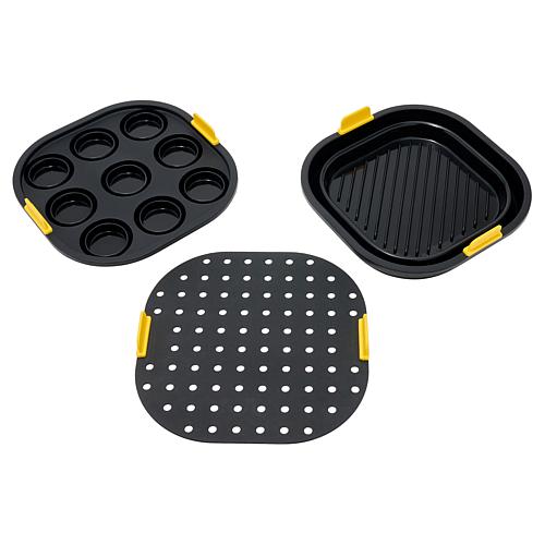 Curtis Stone Set of 3 Silicone Air Fryer Inserts