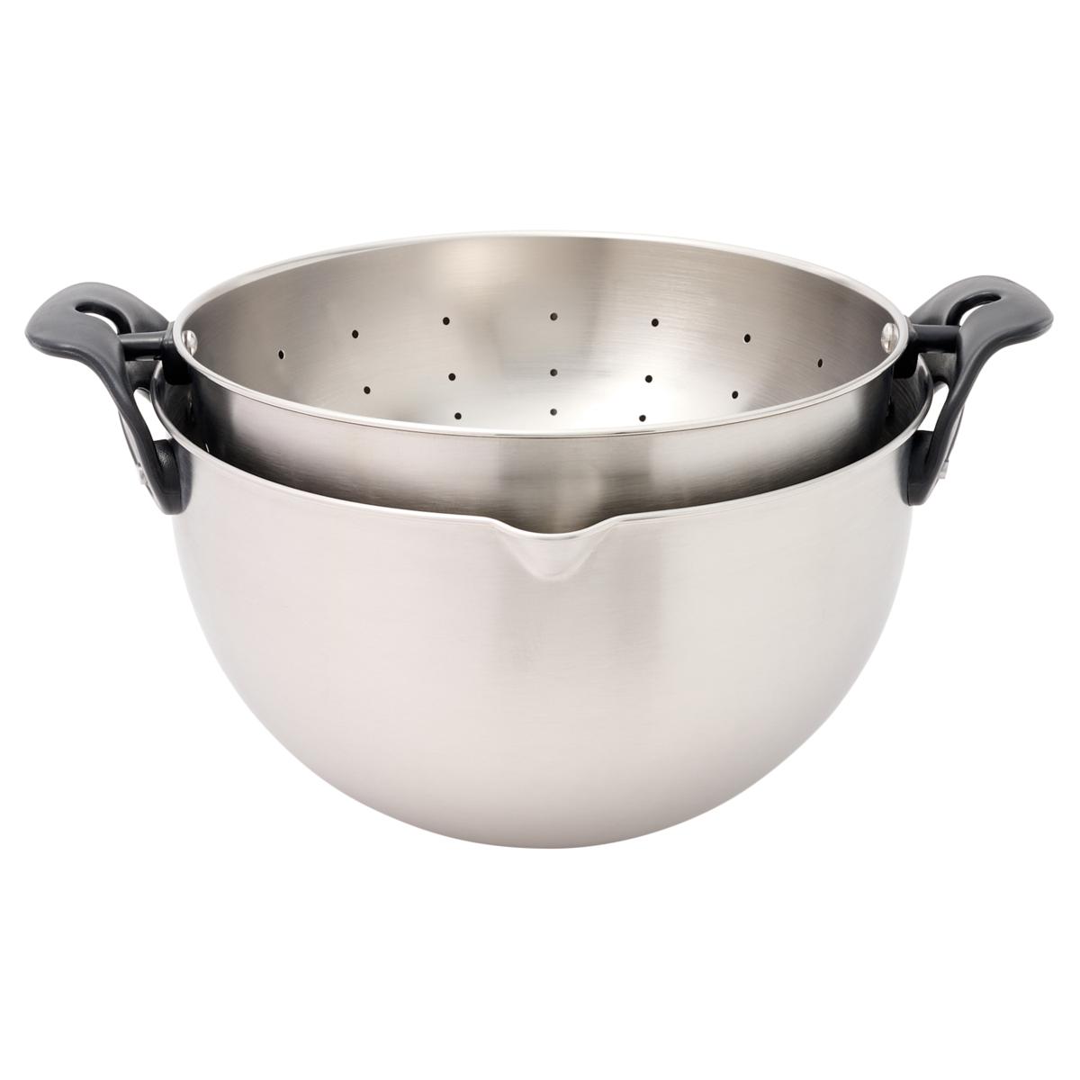 Curtis Stone 6-Quart 2-in-1 Mixing Bowl/Colander
