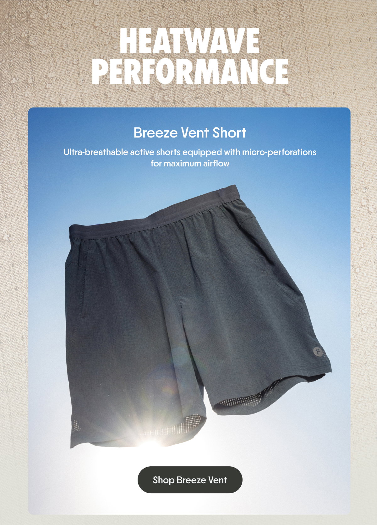 Shop the Breeze Vent Short