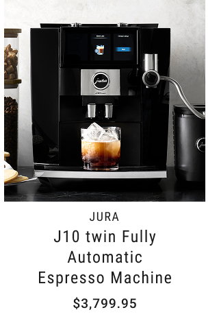 JURA - J10 twin Fully Automatic Espresso Machine - $3,799.95