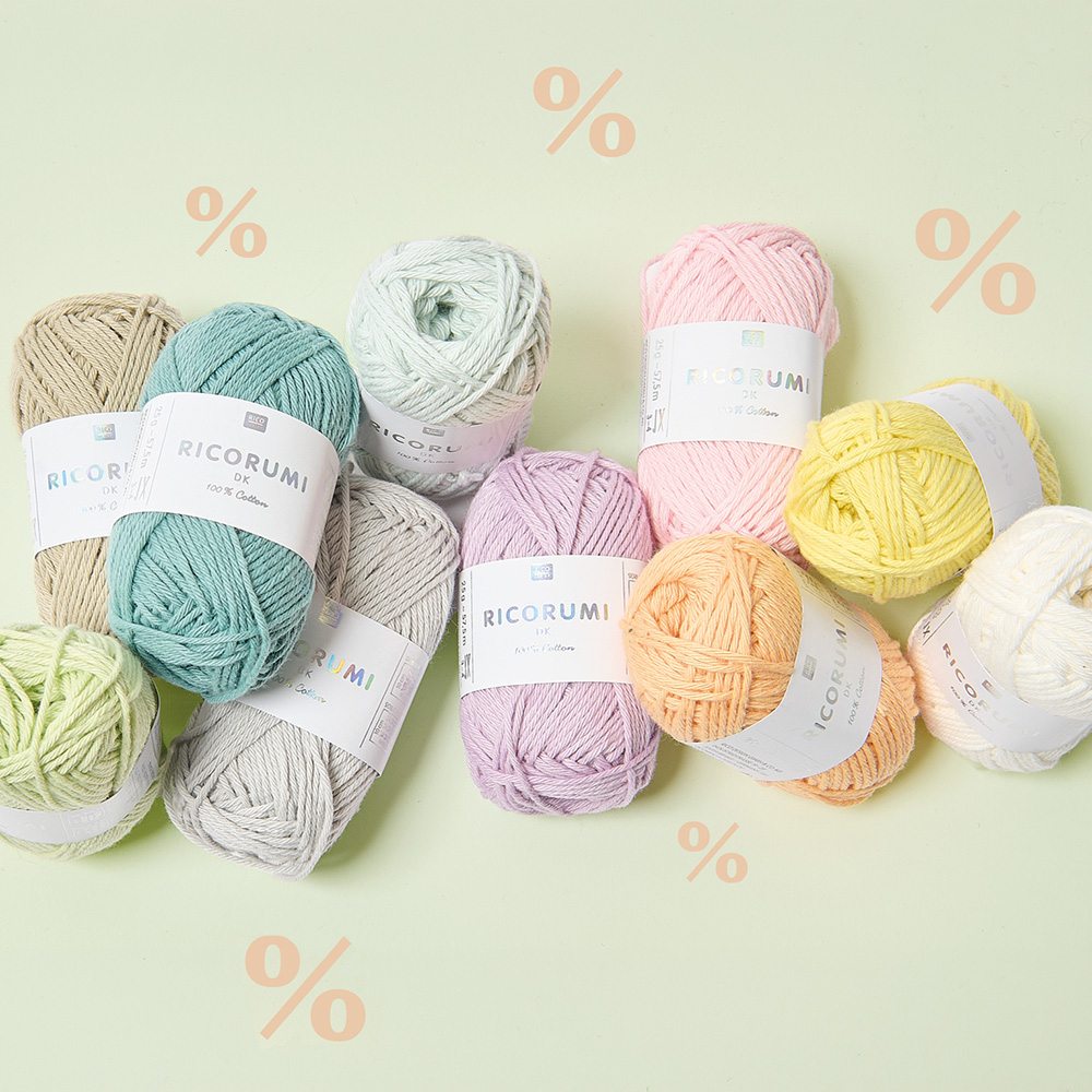 Jetzt 20 % Rabatt* auf Bestsellergarn Creative Ricorumi dk sichern!