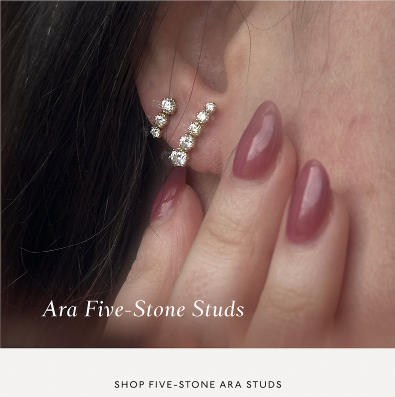 Ara Five-Stone Studs