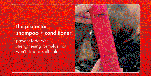 the protector shampoo + conditioner