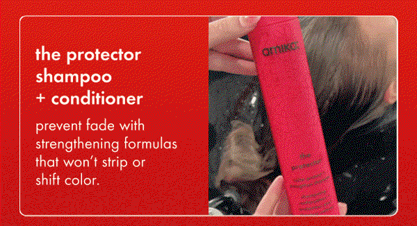 the protector shampoo + conditioner