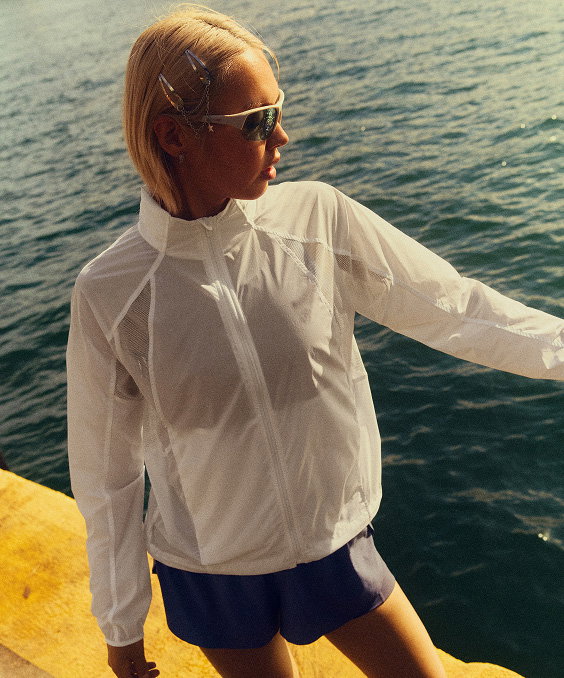 Ventilated Packable Running Jacket
