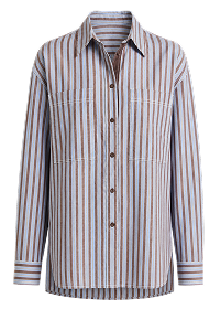 JAG Winona Shirt Blue Brown