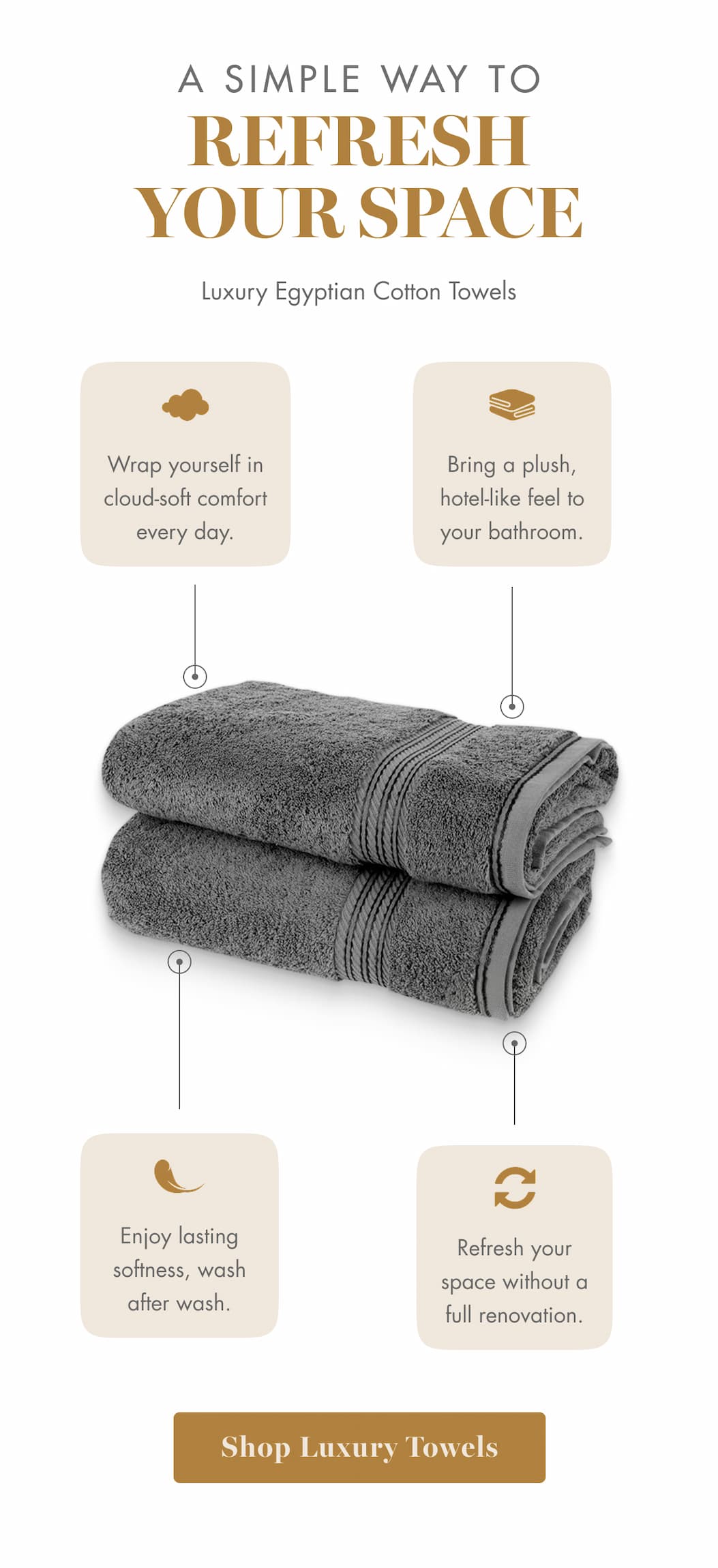 Shop Luxury Towels