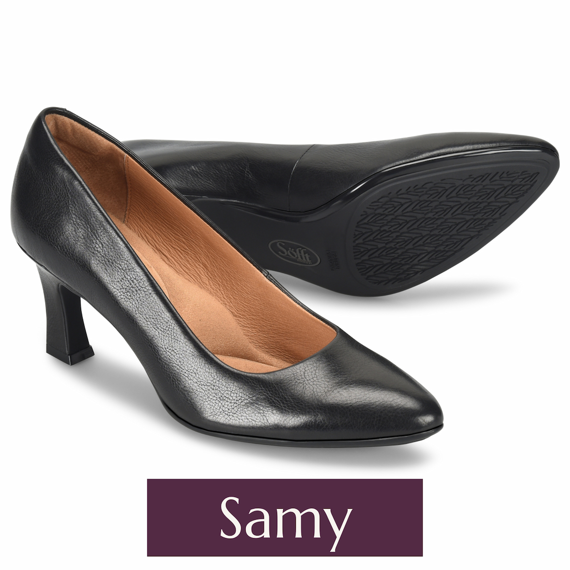 Söfft Samy dress pump in black