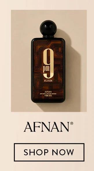 Afnan. Shop Now.