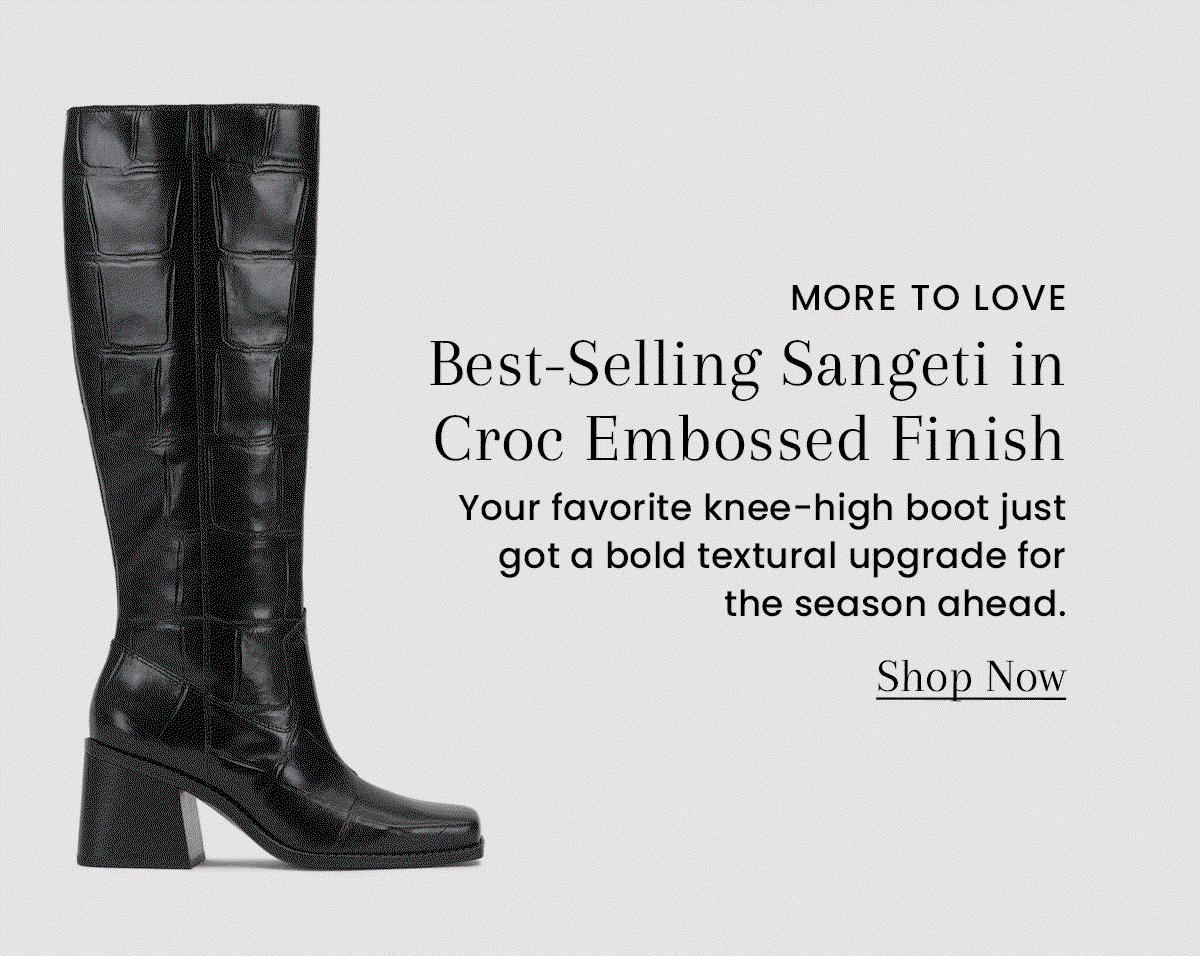 Best-Selling Sangeti in Croc Embossed Finish [Shop Now]