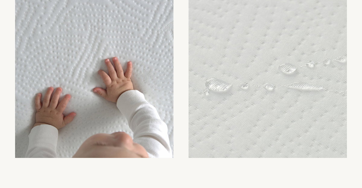 an image of a child's room with a crib and a rainbow