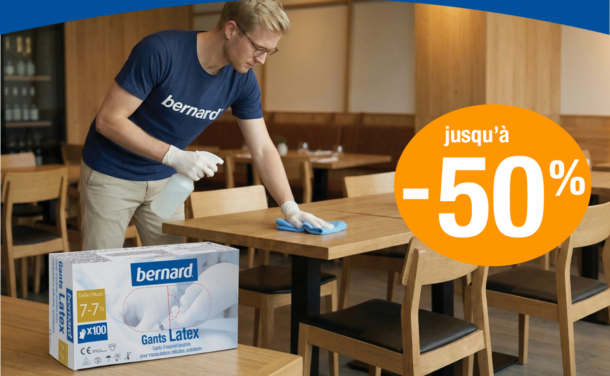 Gants jetables Latex