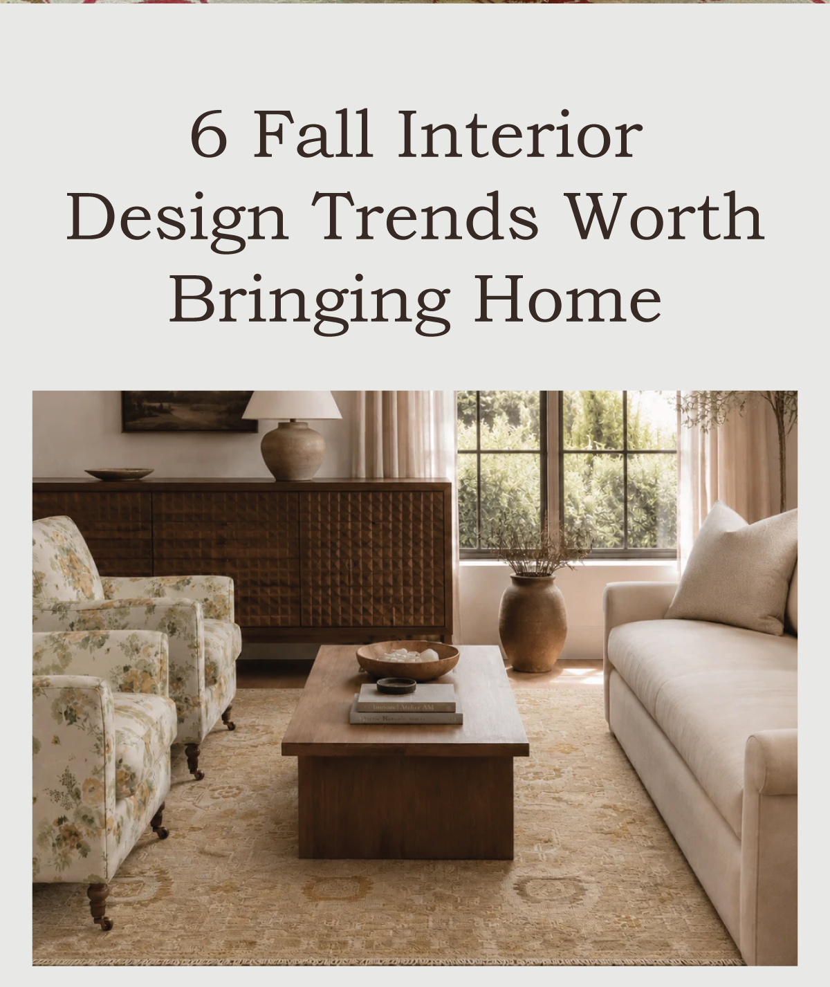 6 Fall Interior Design Trends Worth Bringing Home