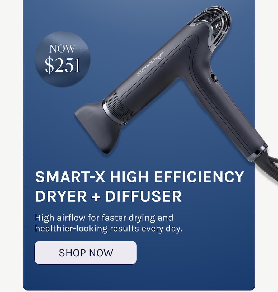 Smart-X High Efficiency Dryer + Diffuser - High airflow for faster drying and  healthier-looking results every day. - Shop Now