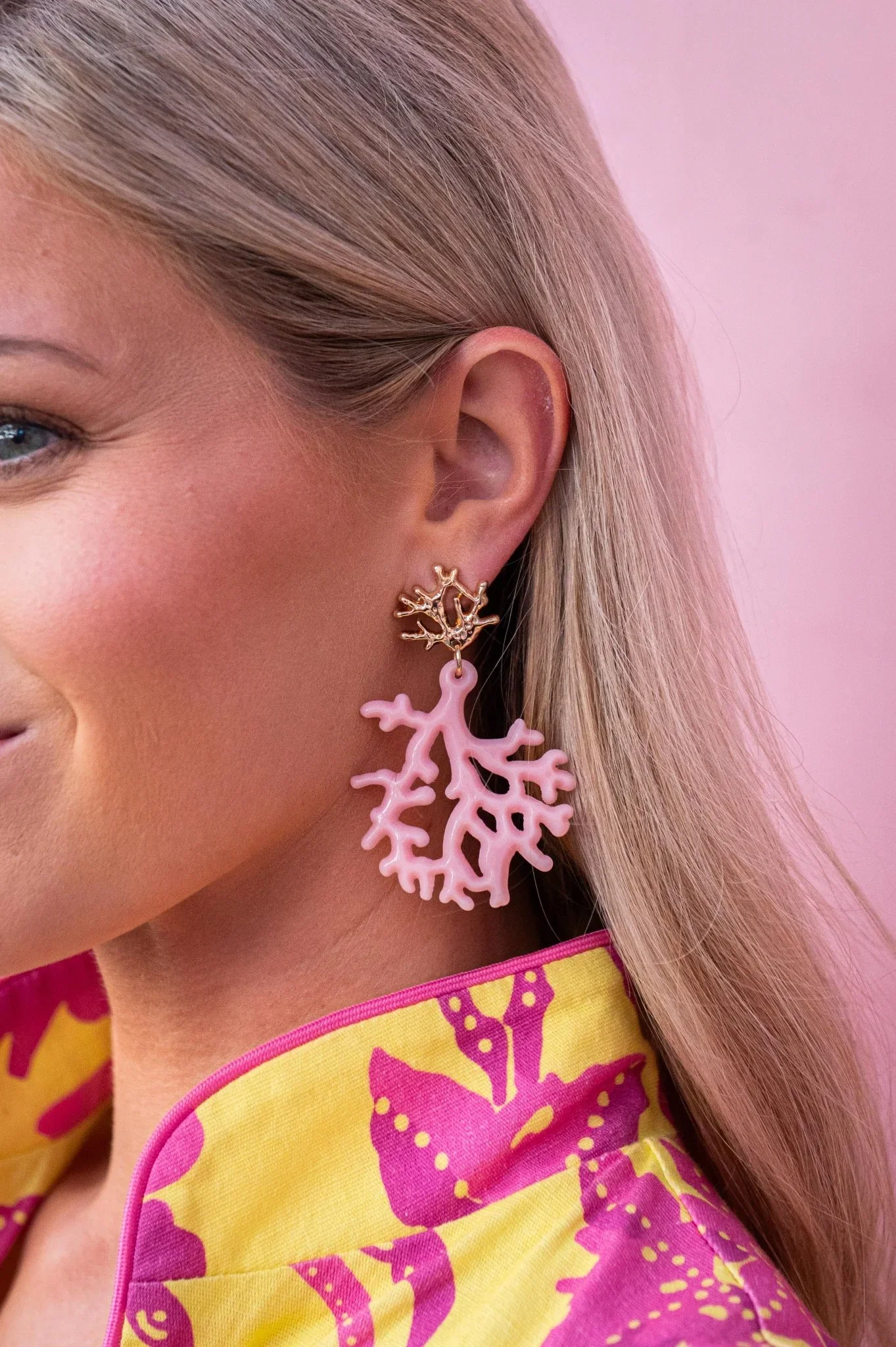 Image of Tula Coral Acrylic Earring