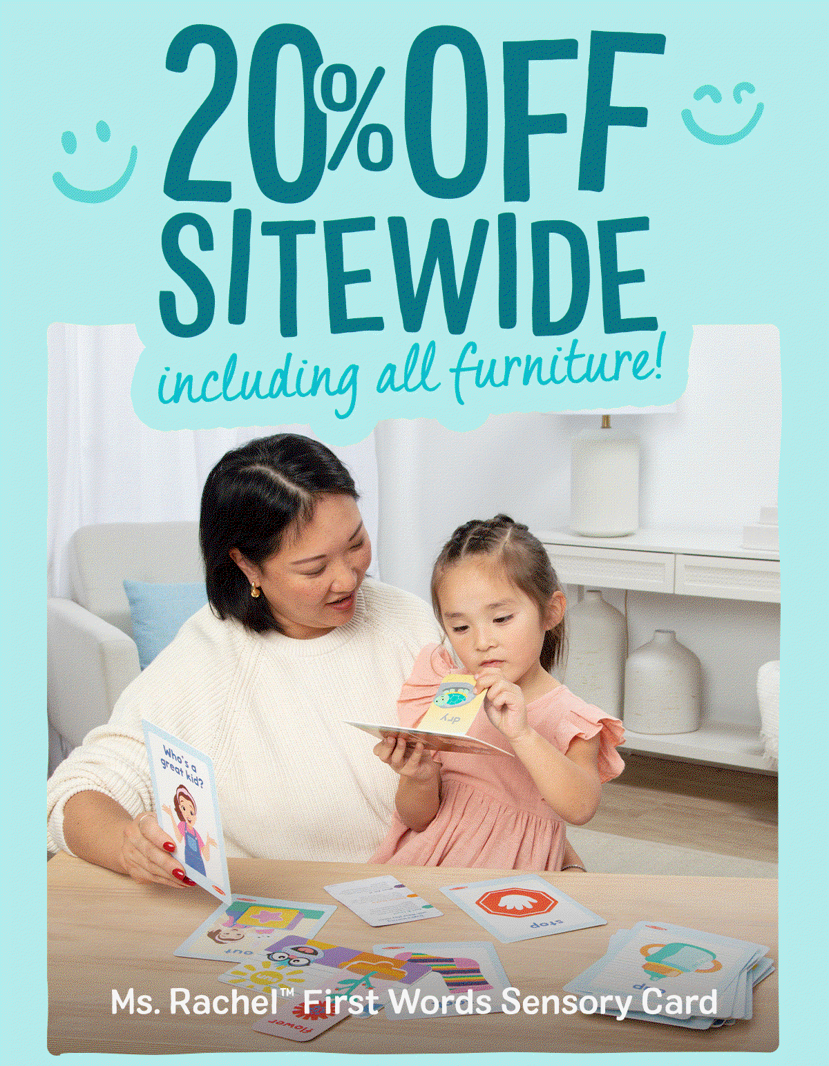 20% Off Sitewide  Including ALL Furniture!