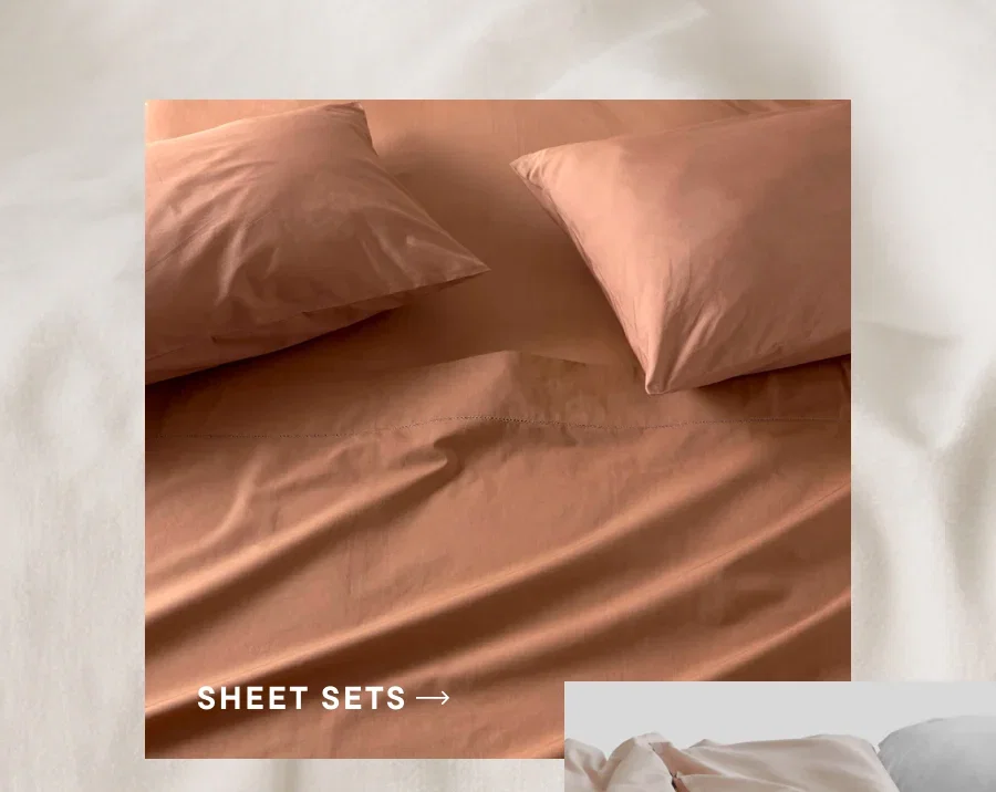 Shop Percale Sheets →