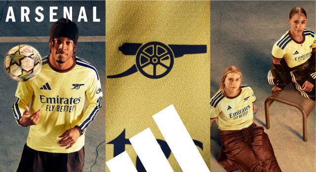 Tercera equipación Arsenal 26/27