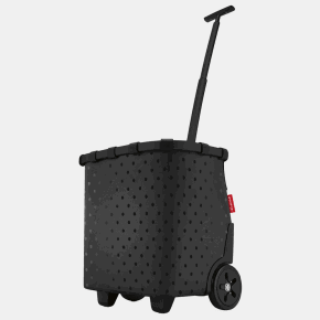 Reisenthel Carrycruiser trolley glossy dots black