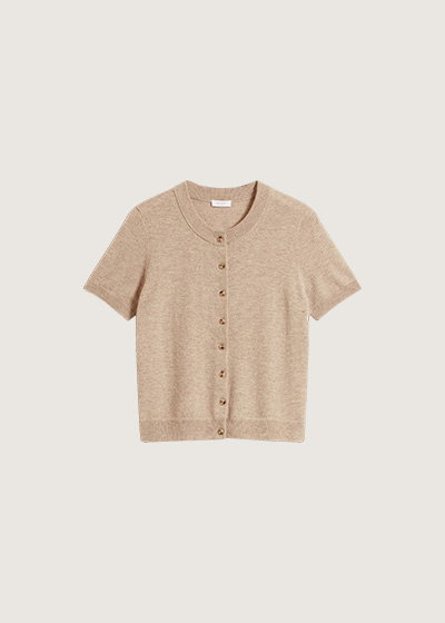 Kimmi Wool Cashmere Cardigan