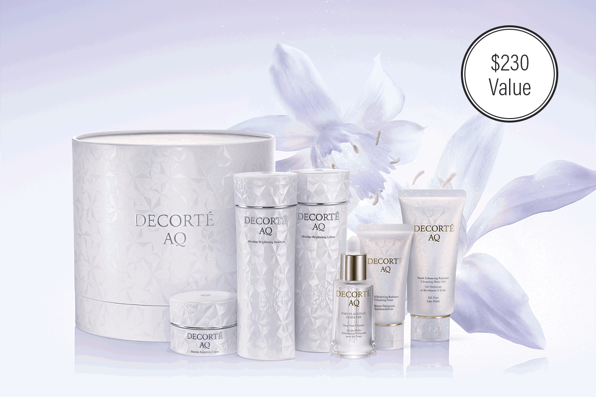 AQ Radiant Brightening Set / $230 Value