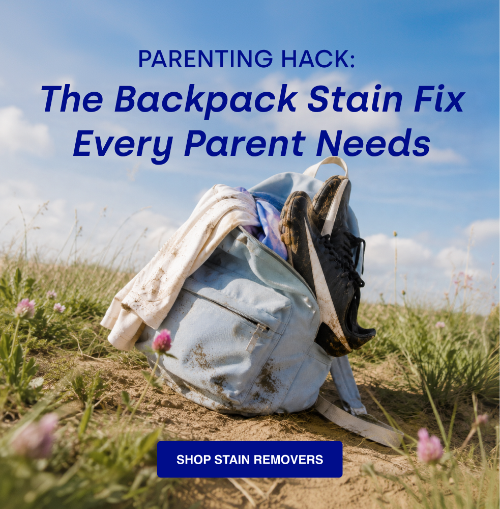 Parenting Hack:  The Backpack Stain Fix Every Parent Needs