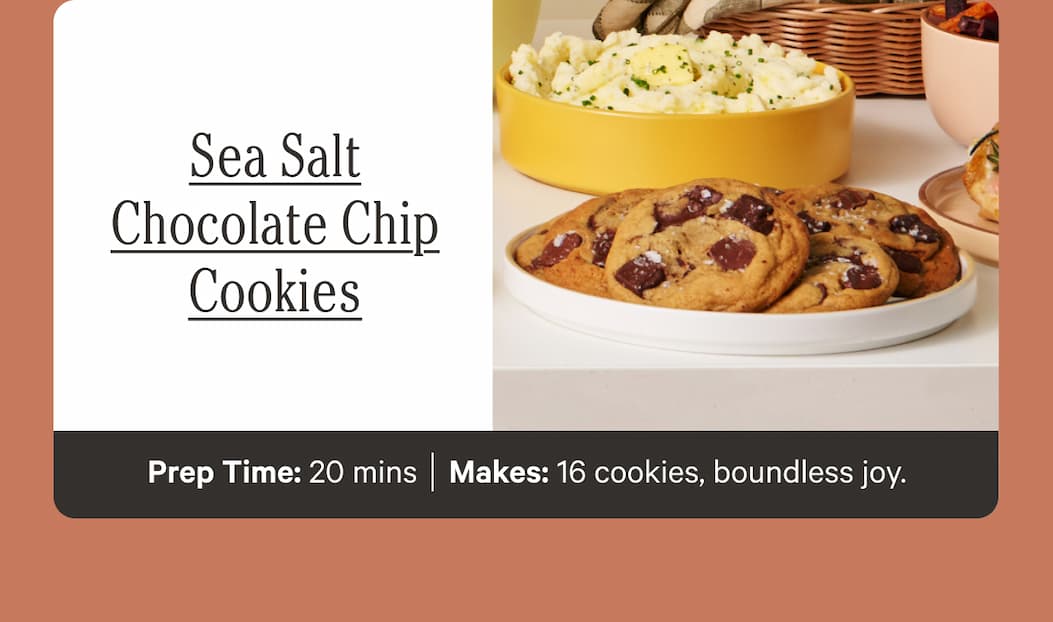 Sea Salt Chocolate Chip Cookies
