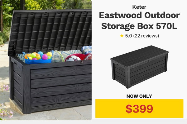 Keter Eastwood Outdoor Storage Box 570L ($399) 