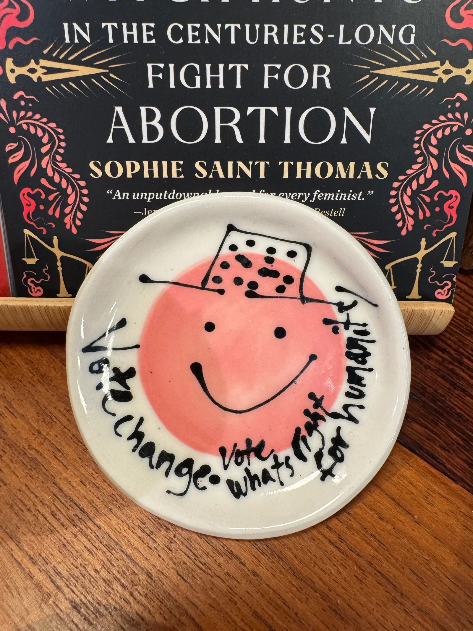 Image of Voters Rights Ceramic Trinket Tray