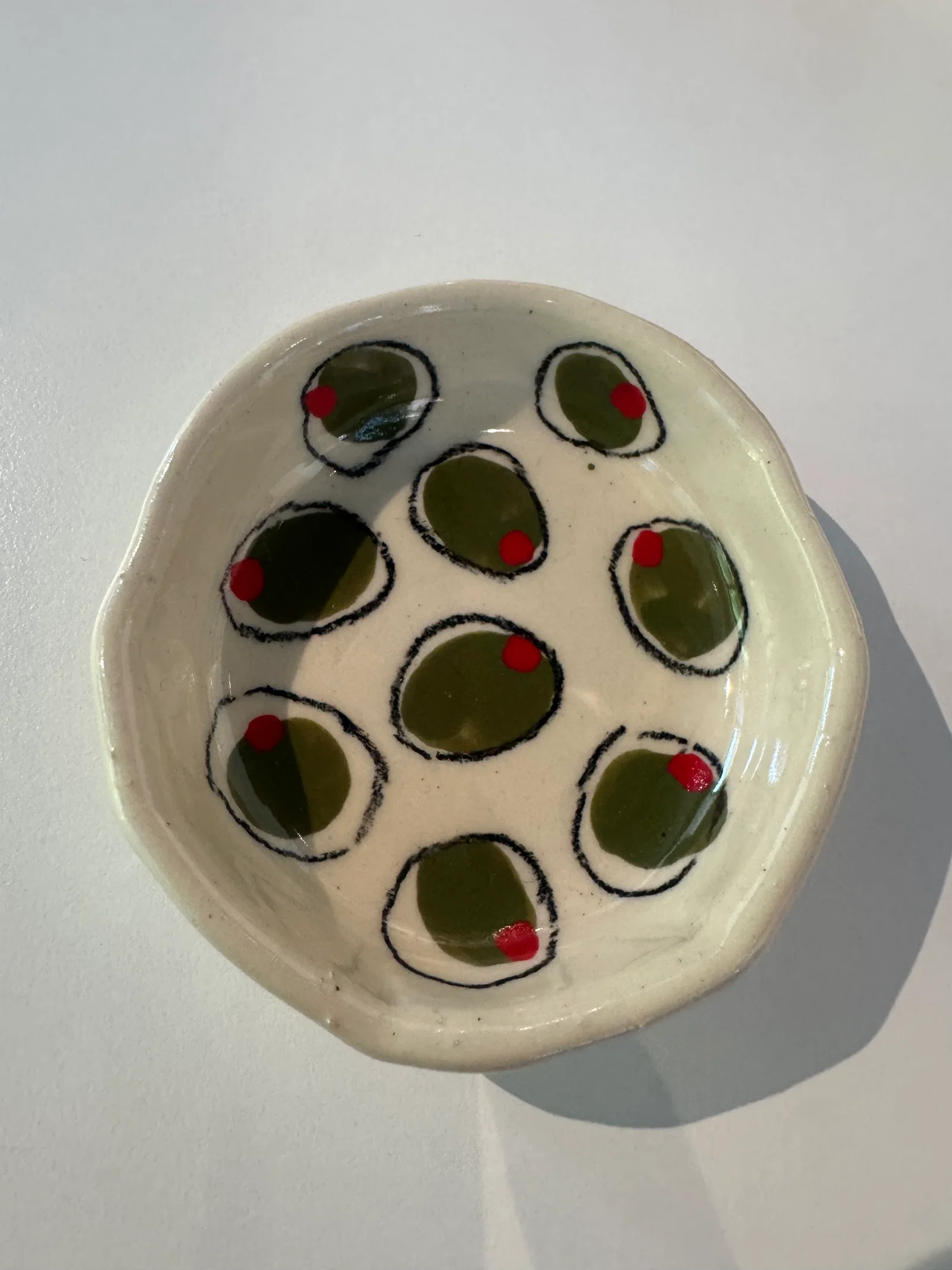 Image of Olive Trinket Dish